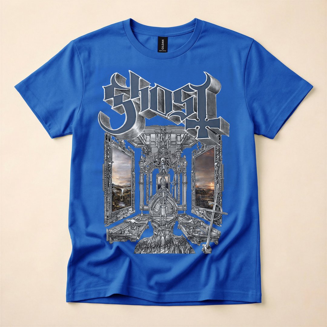 Ghost Band Skeletá Album Cover Occult Tank Top - photo 4