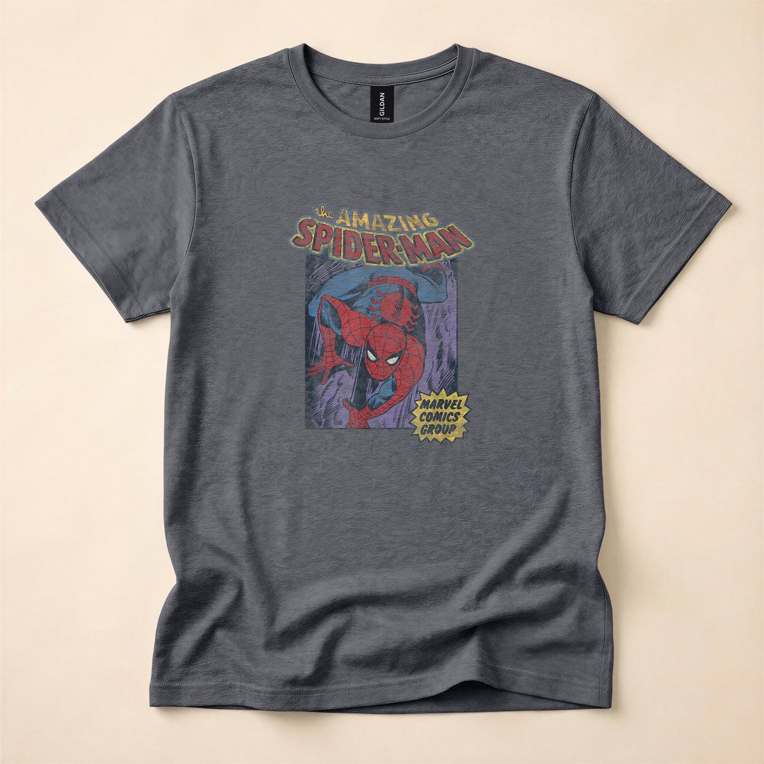 Amazing Spider-Man Classic Comic Book Hero T-Shirt - photo 4