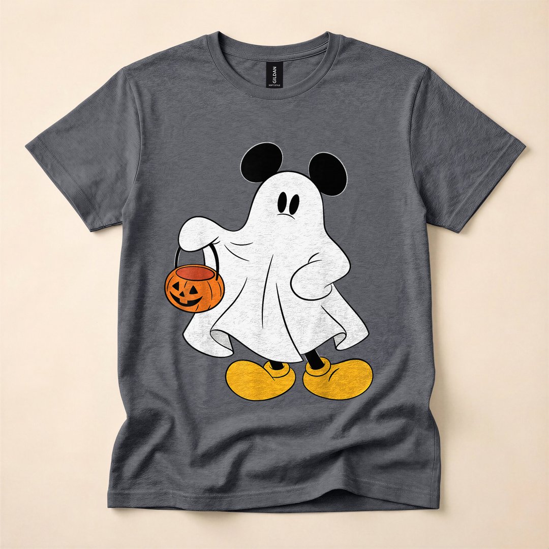 Mickey Mouse Ghost Costume Trick-or-Treat T-Shirt - photo 4