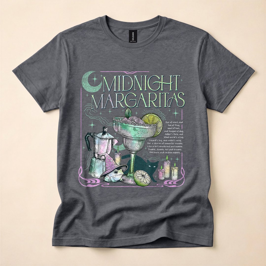 Midnight Margaritas Practical Magic Witch T-Shirt - photo 4