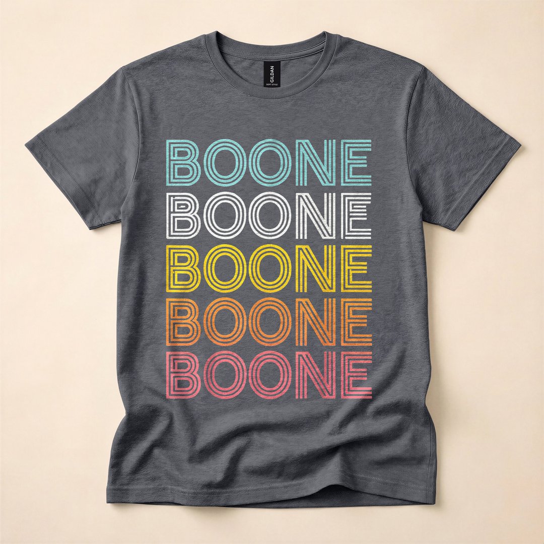 Boone Heart Vintage Hometown Pride T-Shirt - photo 4