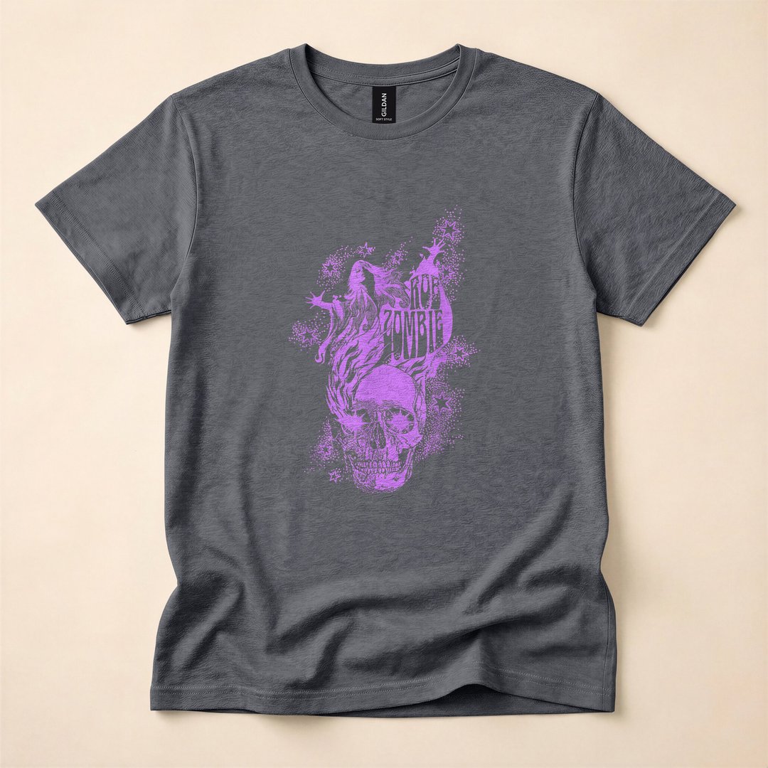 Rob Zombie Spectral Sheri Horror Art T-Shirt - photo 4