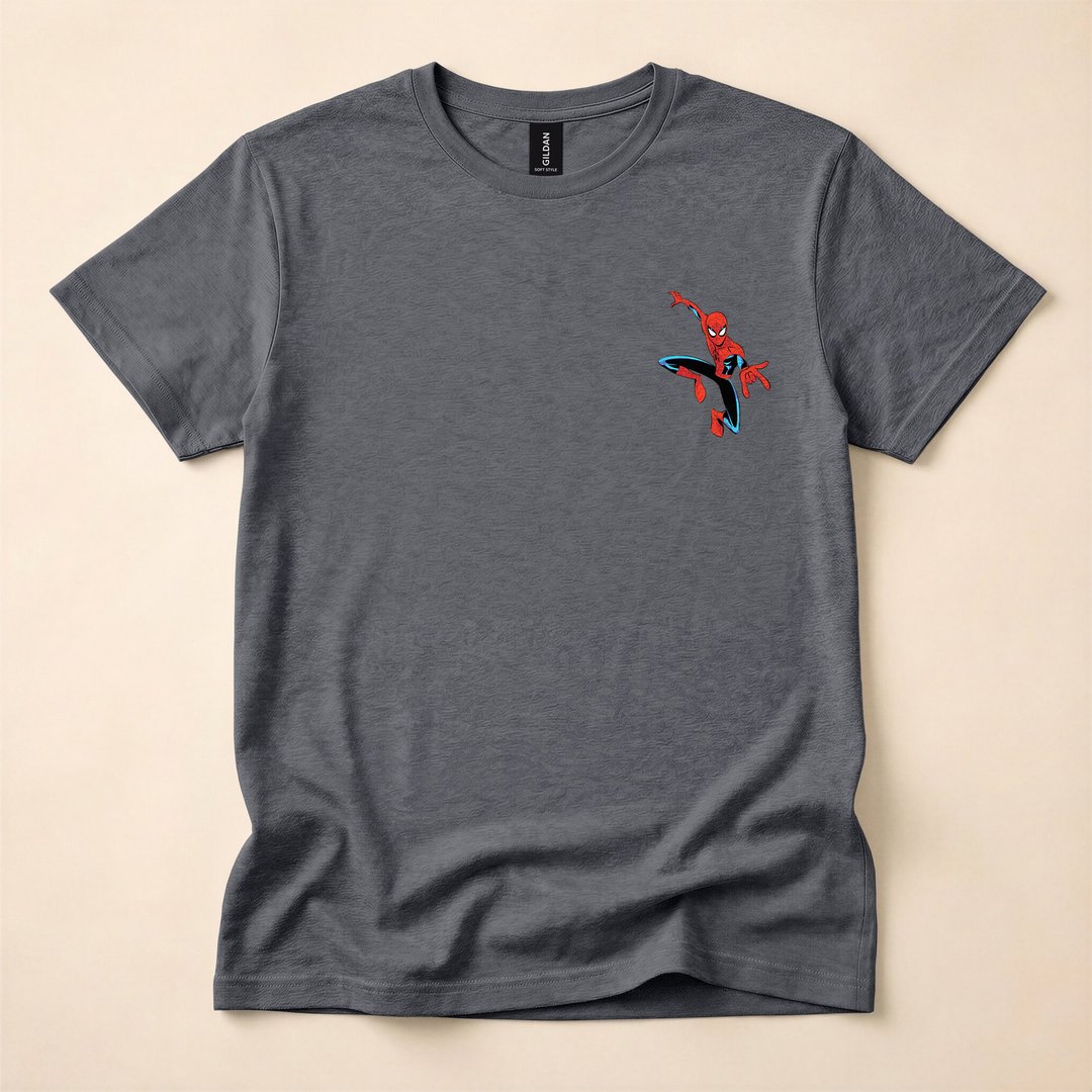 Spider-Man Classic Pocket Art Wall-Crawler T-Shirt - photo 4