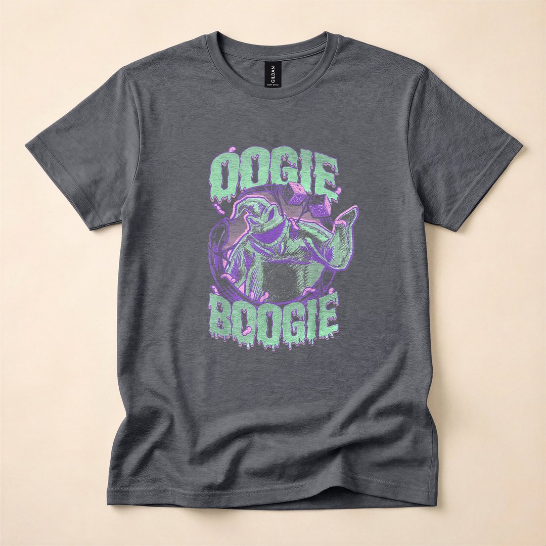 Oogie Boogie Portrait Nightmare Before Christmas Halloween T-Shirt - photo 5