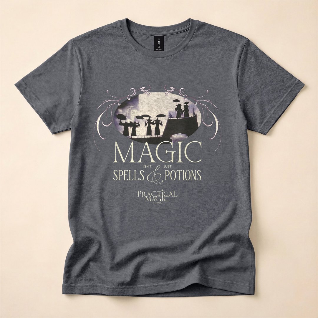 Practical Magic Not Just Spells and Potions Witch T-Shirt - photo 5
