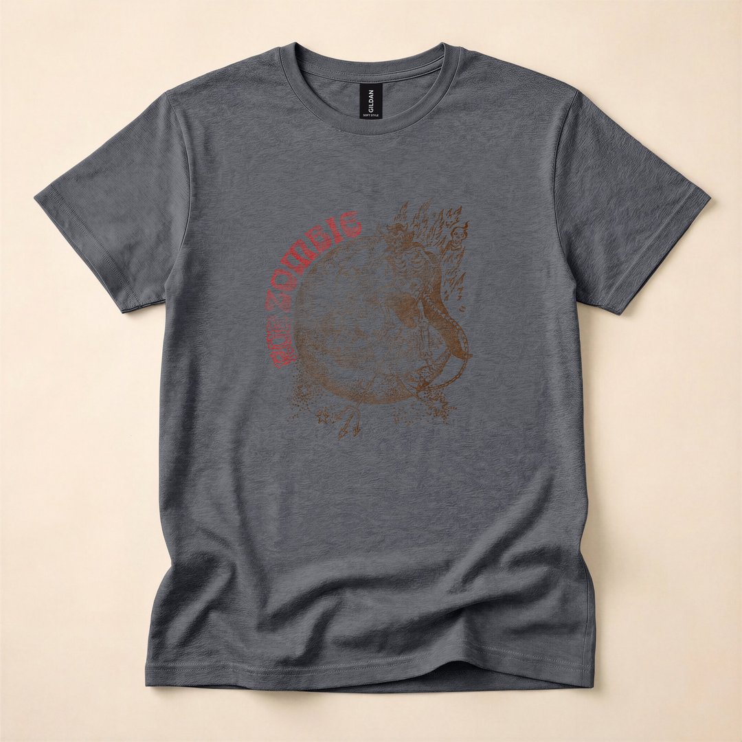 Rob Zombie Moon and the Devil Horror T-Shirt - photo 5