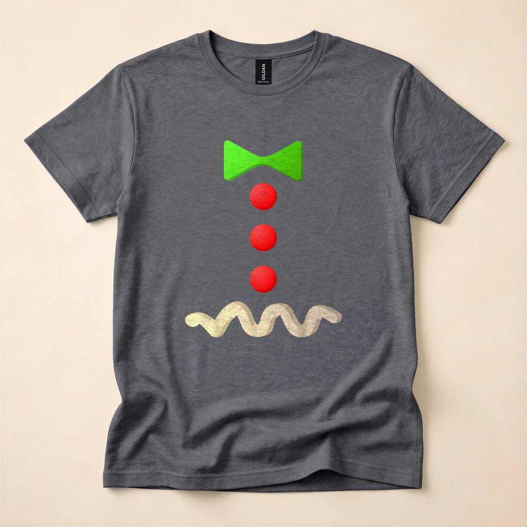 Gingerbread Man Funny Halloween Costume T-Shirt - photo 5