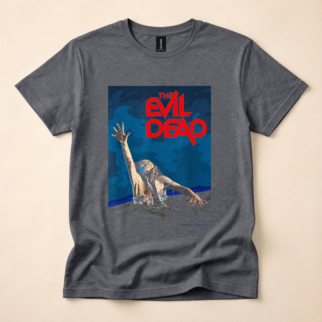 Evil Dead 1981 Vintage Horror Movie Poster Halloween T-Shirt - photo 4