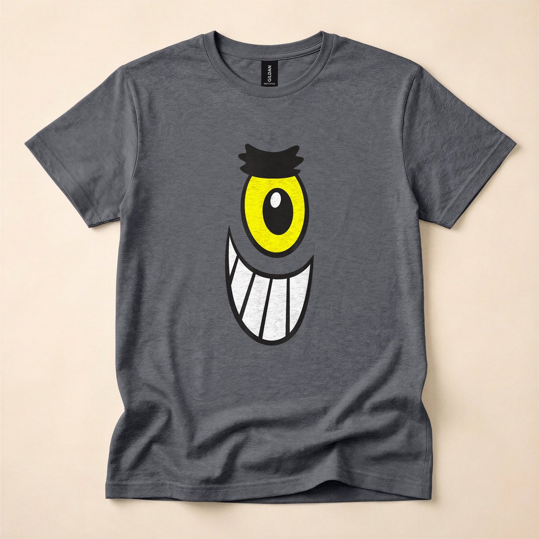 SpongeBob Plankton Big Face Halloween Costume T-Shirt - photo 5