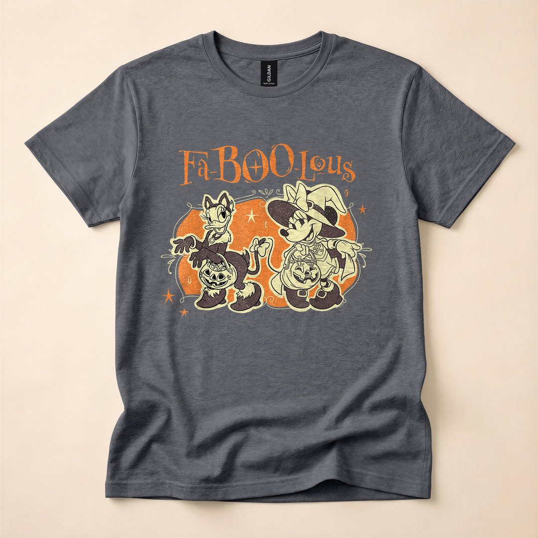 Minnie Mouse & Daisy Duck Fa-Boo-lous Halloween Best Friends T-Shirt - photo 4