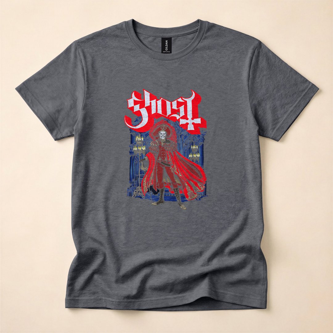 Ghost Red Death Occult Horror Band T-Shirt - photo 4