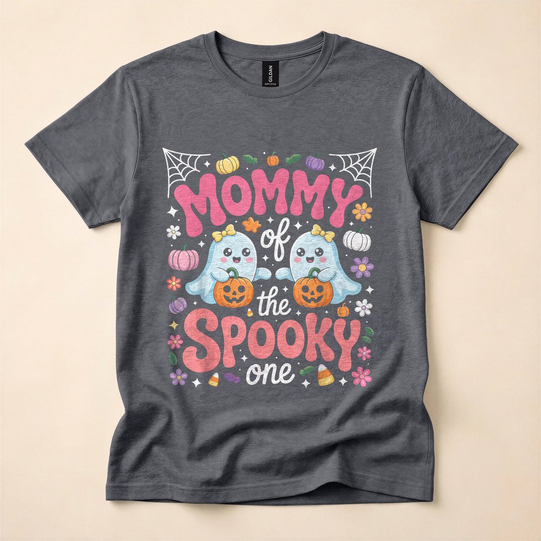 Mommy of the Spooky One Halloween Birthday T-Shirt - photo 4