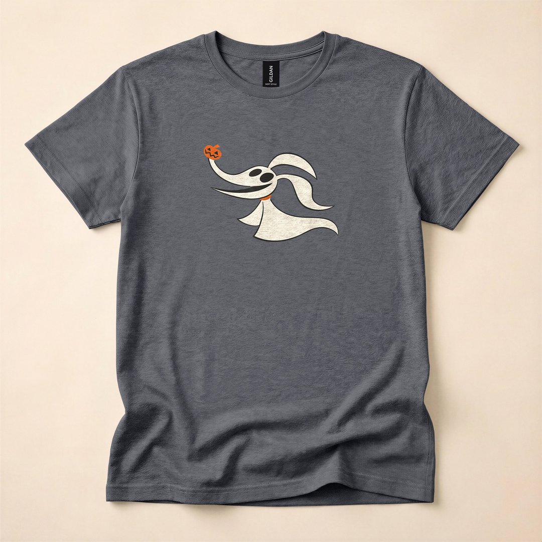 Zero the Ghost Dog Nightmare Before Christmas T-Shirt - photo 4