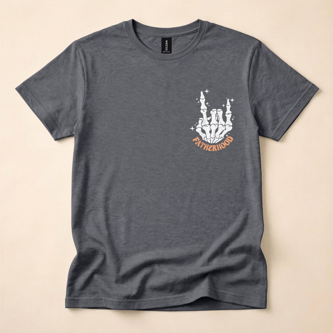 Surviving Fatherhood One Beer At A Time Skeleton T-Shirt - photo 4