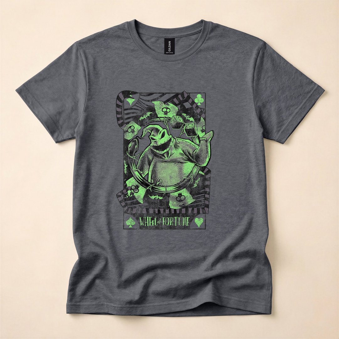 Oogie Boogie Card Nightmare Before Christmas T-Shirt - photo 4