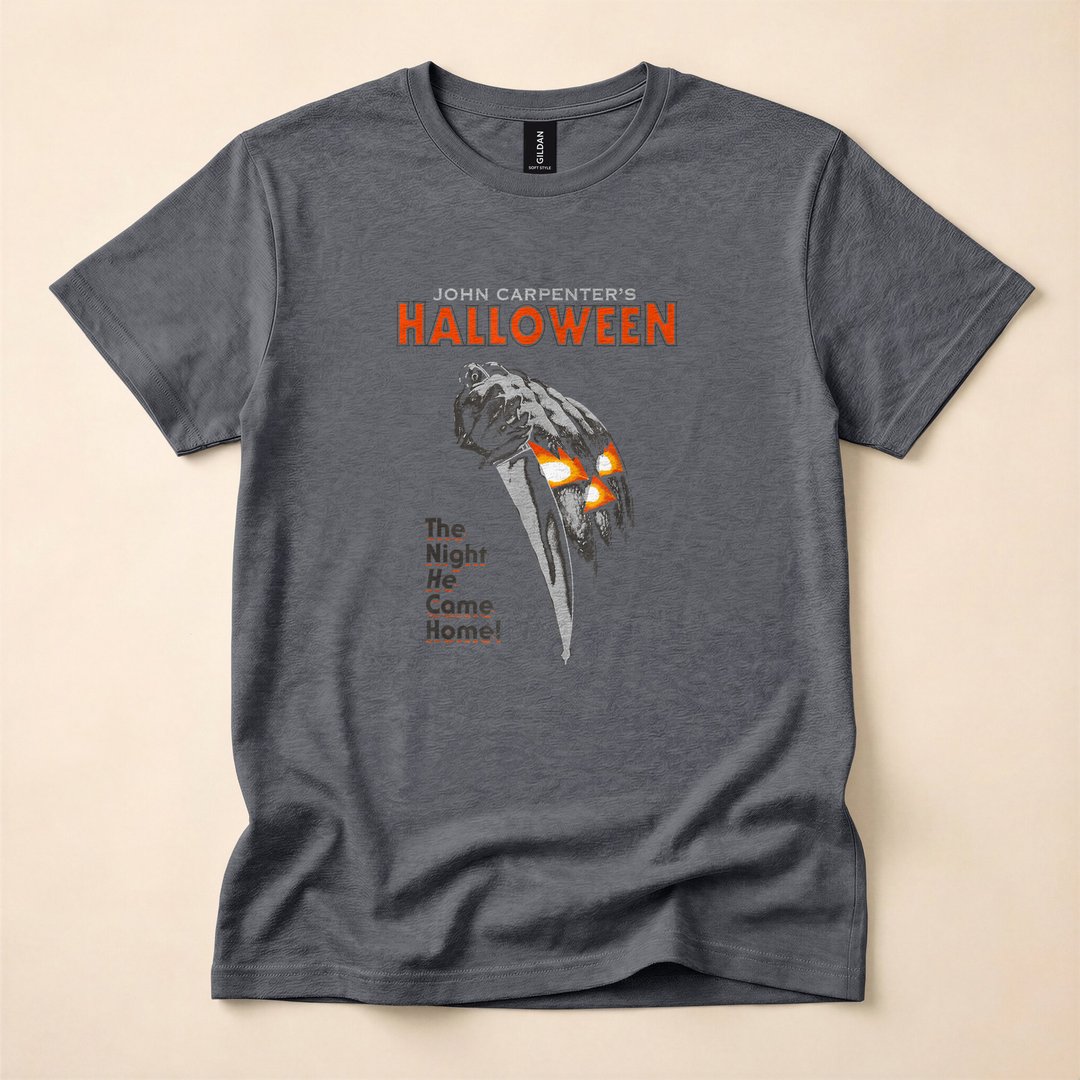 Classic Halloween Horror Movie Poster Spooky Night T-Shirt - photo 4