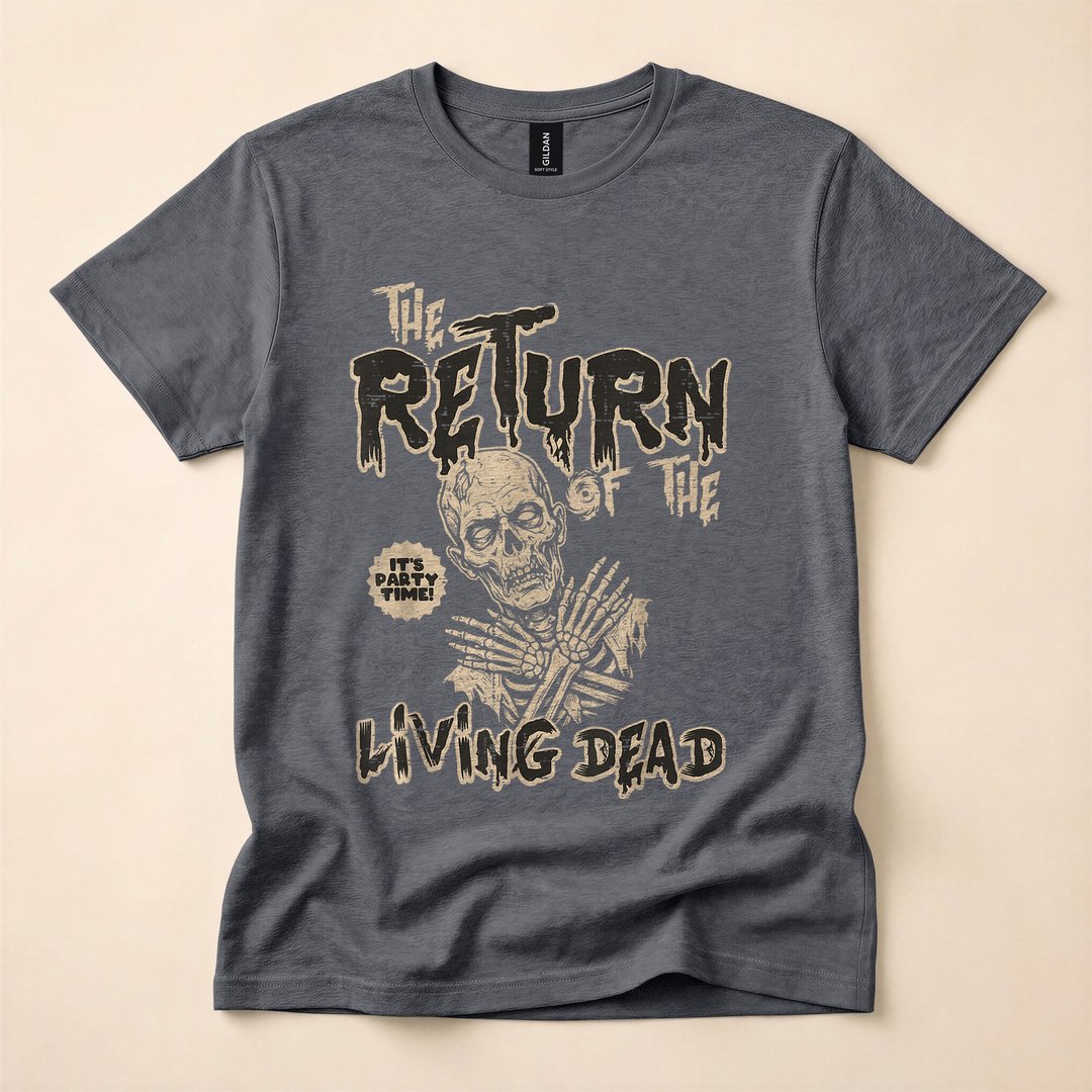 The Return of the Living Dead Zombie Horror T-Shirt - photo 4