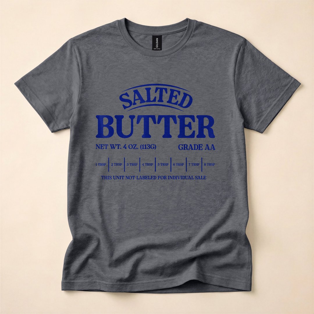 Pretend I'm Salted Butter Funny Halloween Costume T-Shirt - photo 5
