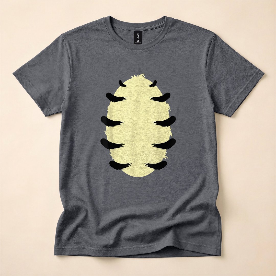 Tiger Belly Halloween Group Costume Funny T-Shirt - photo 5