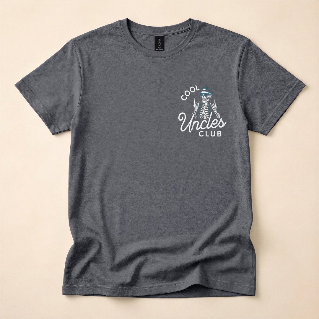 Cool Uncles Club Funny Skeleton Uncle T-Shirt - photo 4