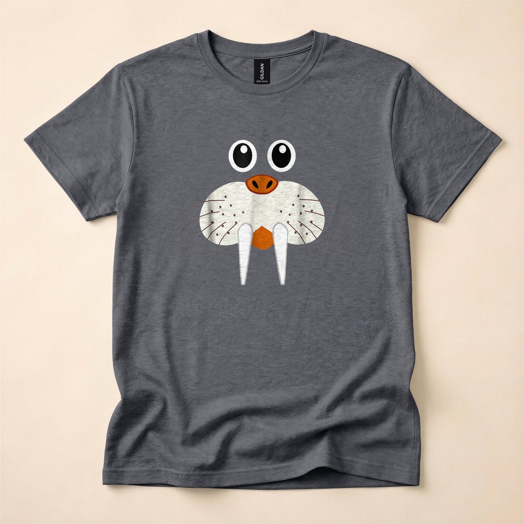 Cute Walrus Animal Funny Halloween Costume T-Shirt