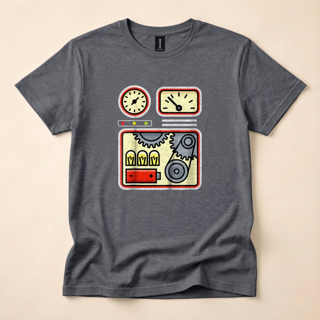 Kids Robot Easy Halloween Costume T-Shirt - photo 5