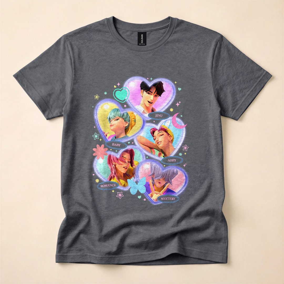 Saja Boys Soda Pop Y2K Halloween Poster T-Shirt - photo 5