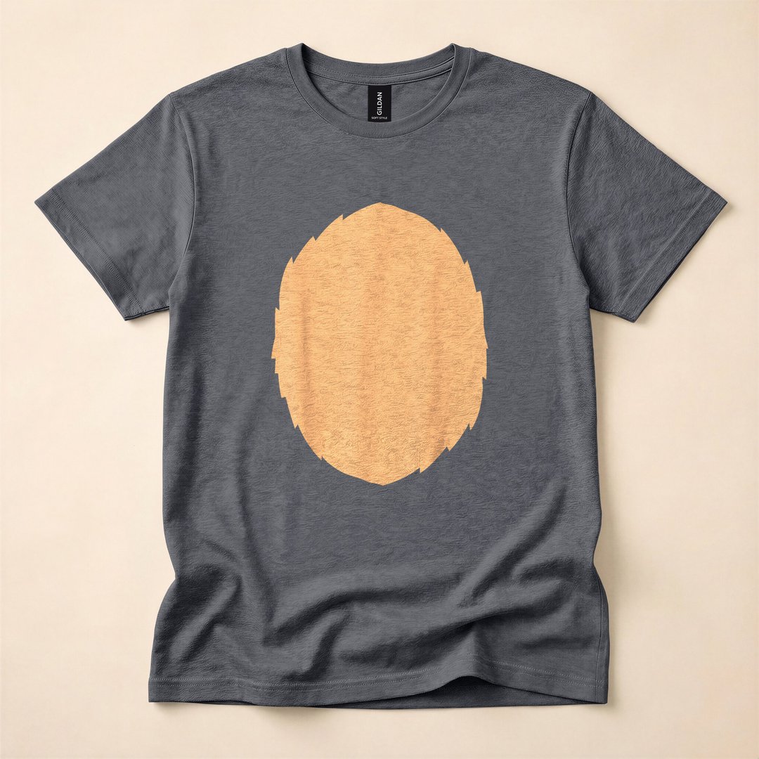 Bear Face Halloween Animal Costume T-Shirt - photo 5