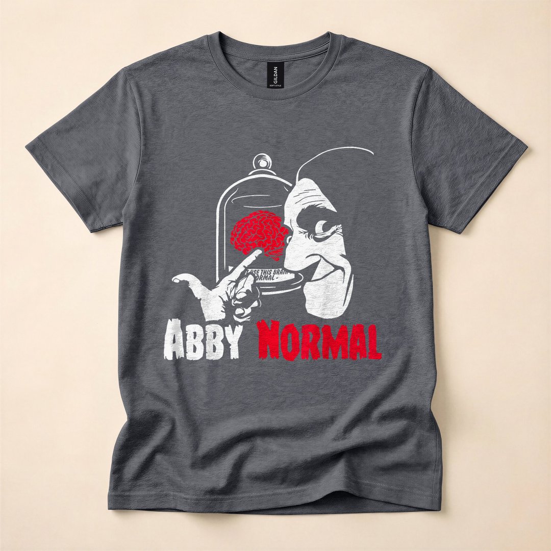 Abby Normal Brain Funny Frankenstein Halloween T-Shirt - photo 4