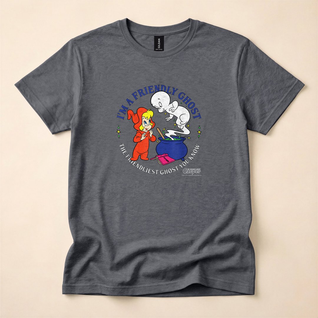Casper the Friendly Ghost Halloween T-Shirt - photo 4