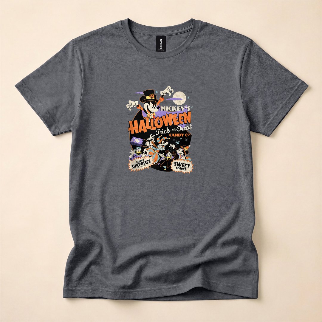 Mickey's Halloween Trick or Treat Candy Co T-Shirt - photo 4