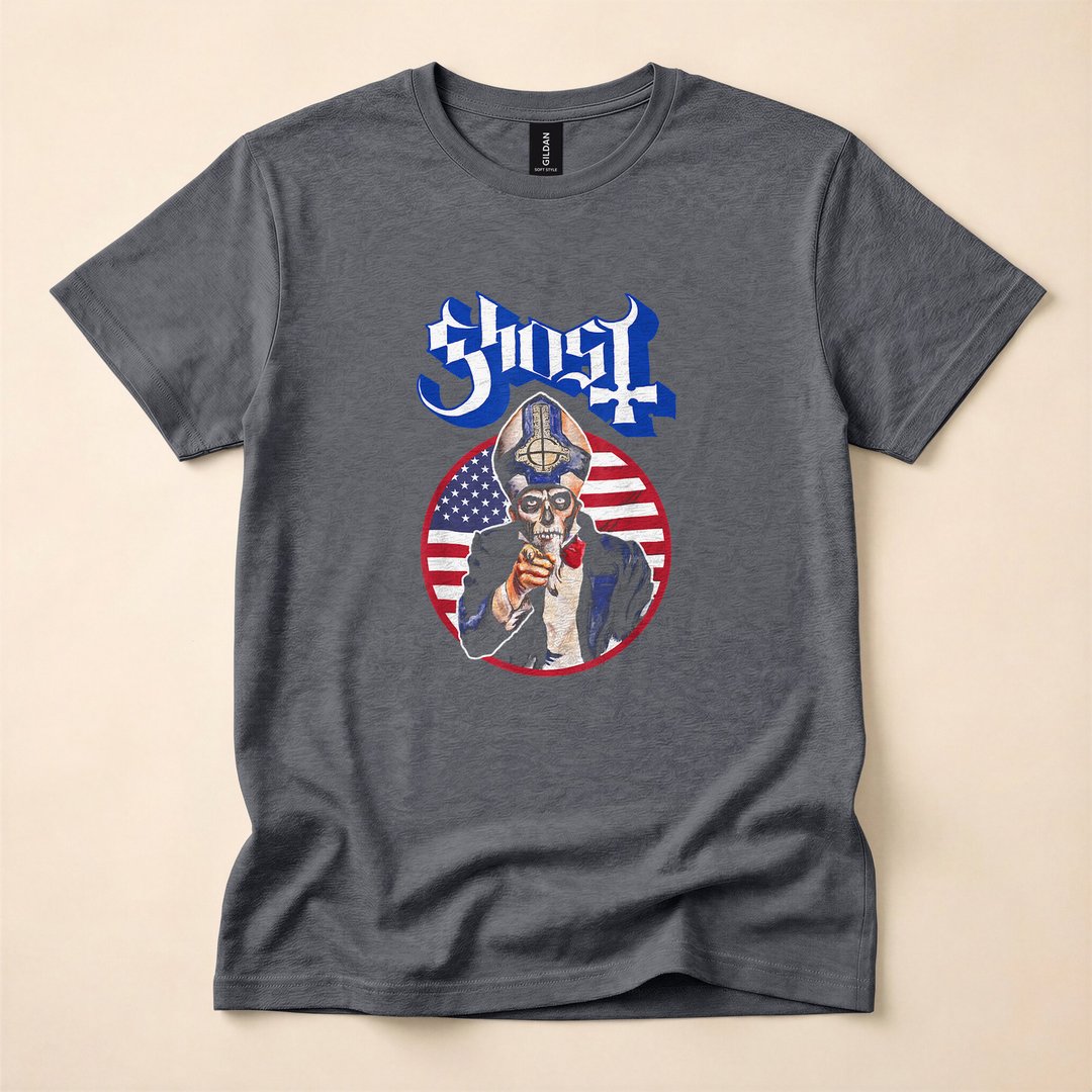 Ghost Band Papa Wants You Occult Horror T-Shirt - photo 4