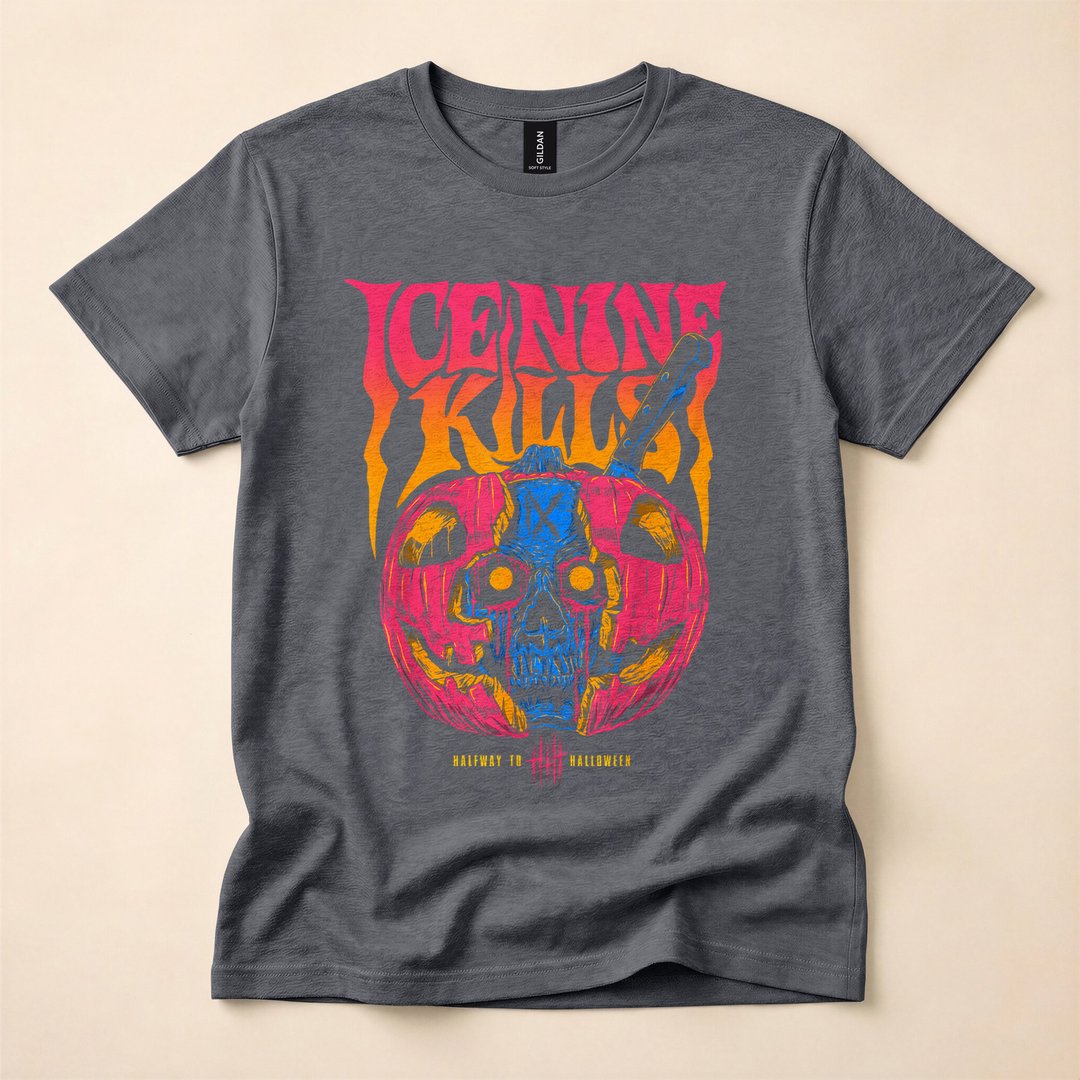 Ice Nine Kills Pumpkin Head Horror T-Shirt - photo 4