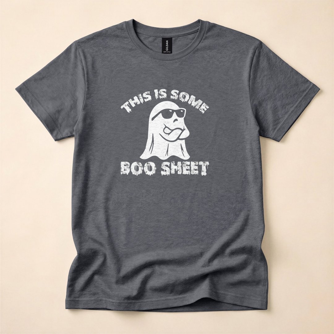 This Is Some Boo Sheet Funny Halloween Ghost T-Shirt - photo 4