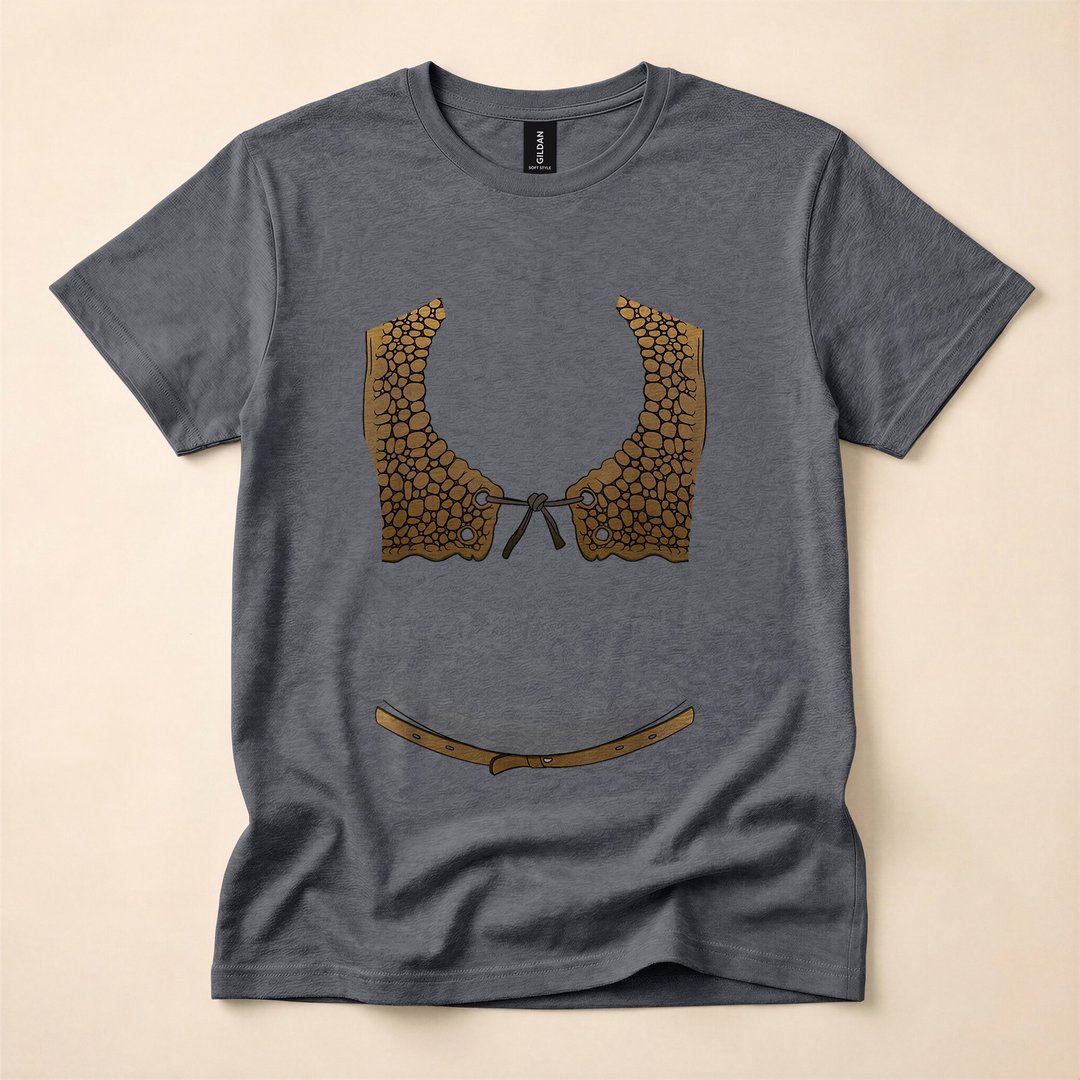 Shrek Halloween Big Chest Costume T-Shirt - photo 5
