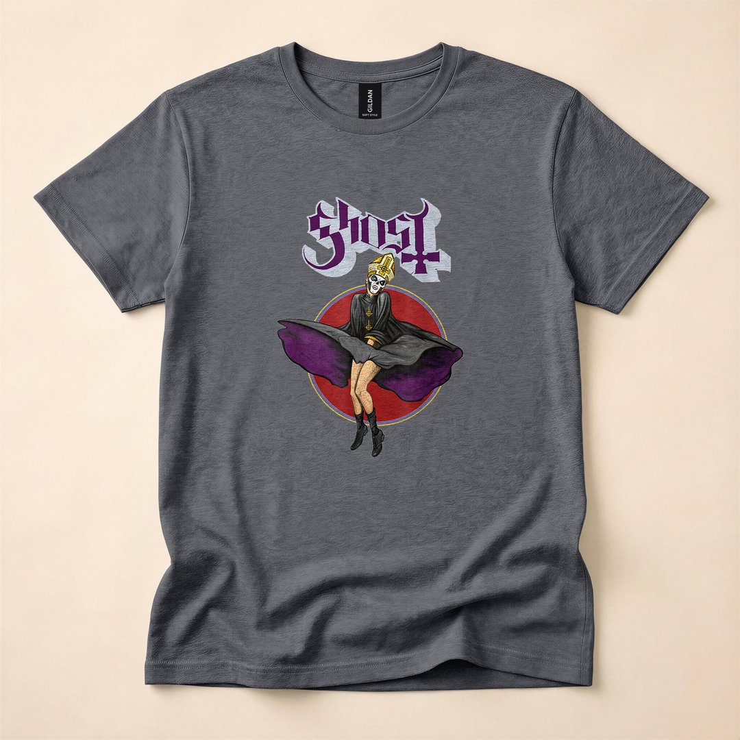 Ghost Band Papa Marilyn Occult Rock T-Shirt - photo 4