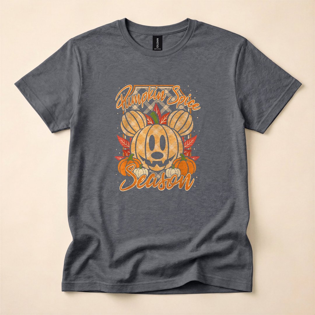 Disney Mickey and Friends Halloween Pumpkin Spice T-Shirt - photo 4