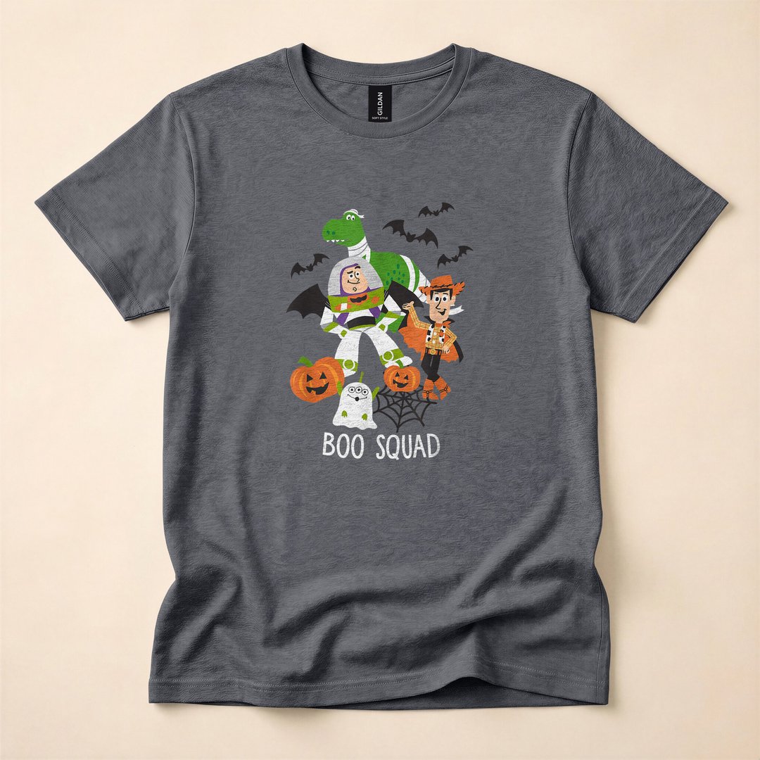 Toy Story Halloween Boo Squad Cartoon T-Shirt - photo 5