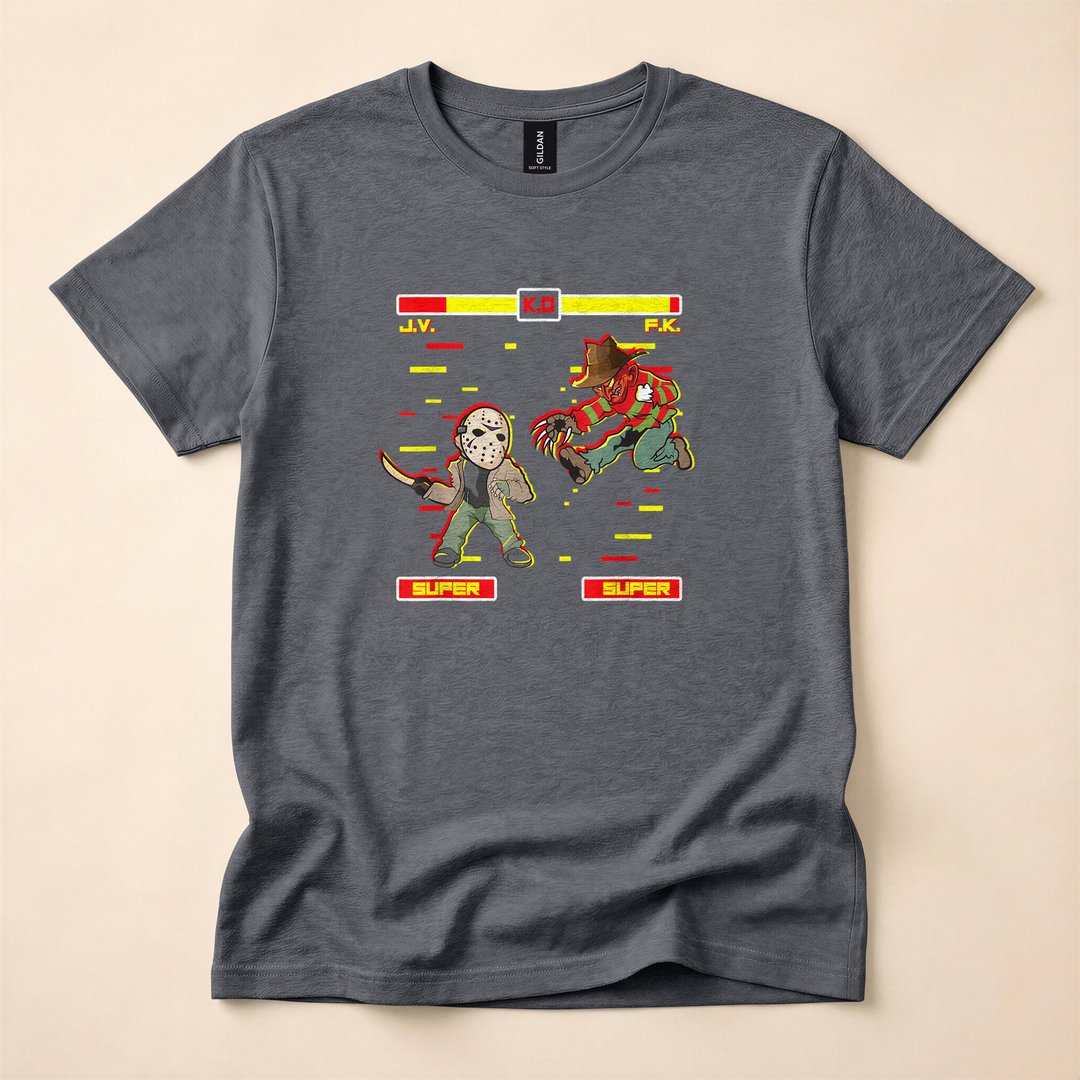 Horror Movie Video Game Lazy Halloween Costume T-Shirt - photo 4