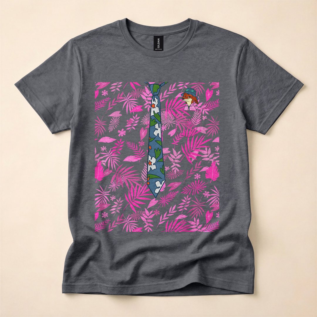 Zootopia Nick Wilde Shirt and Tie Halloween Costume T-Shirt - photo 5