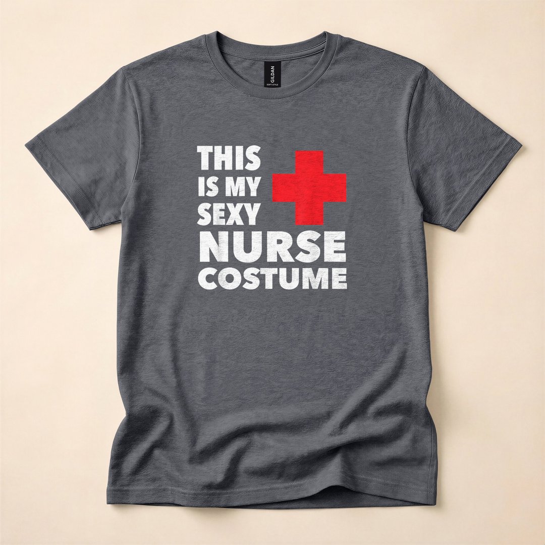 This Is My Sexy Nurse Halloween Costume T-Shirt - photo 4