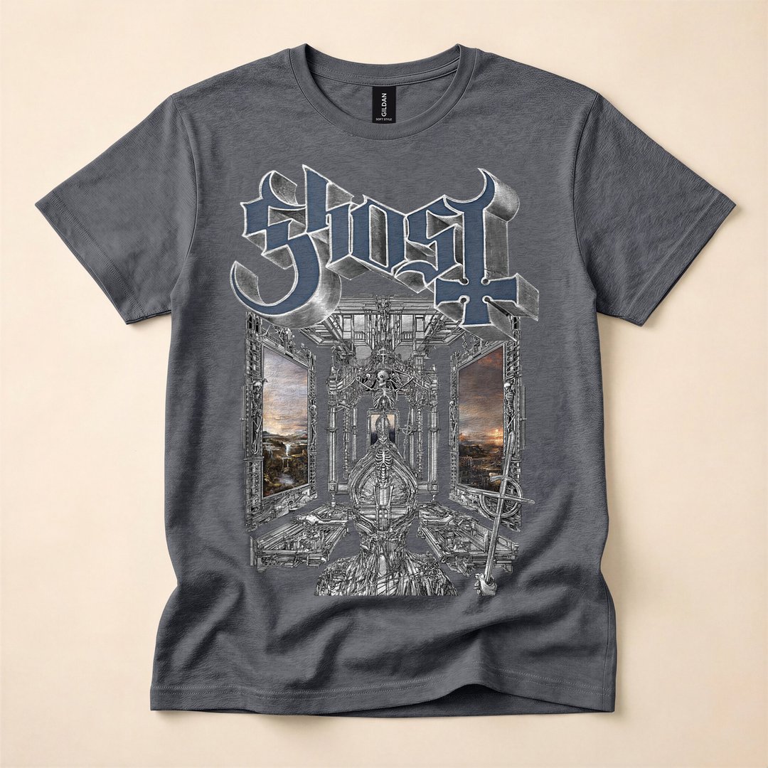 Ghost Band Skeletá Album Cover Occult Tank Top - photo 5