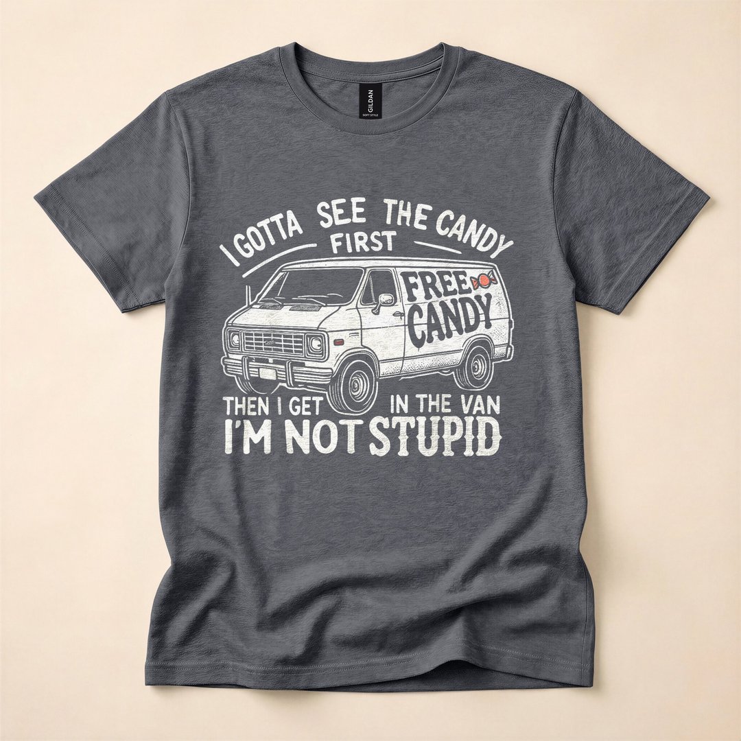 I Gotta See the Candy First Funny Halloween T-Shirt - photo 4