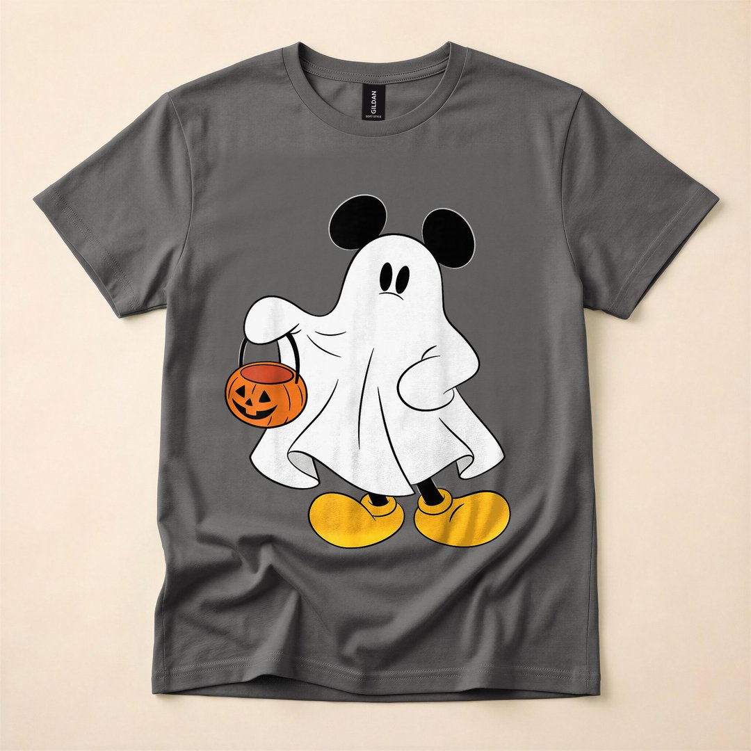 Mickey Mouse Ghost Costume Trick-or-Treat T-Shirt - photo 5
