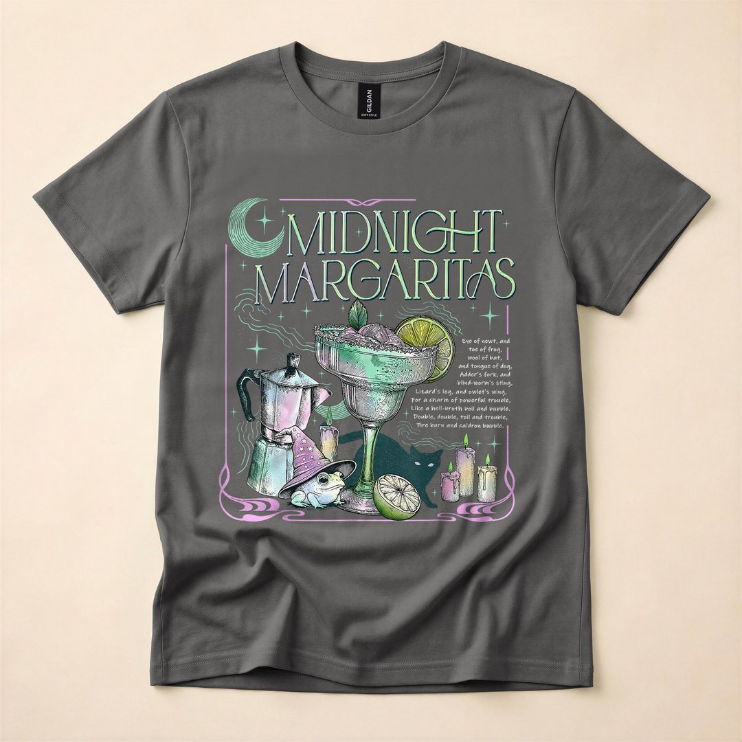 Midnight Margaritas Practical Magic Witch T-Shirt - photo 5
