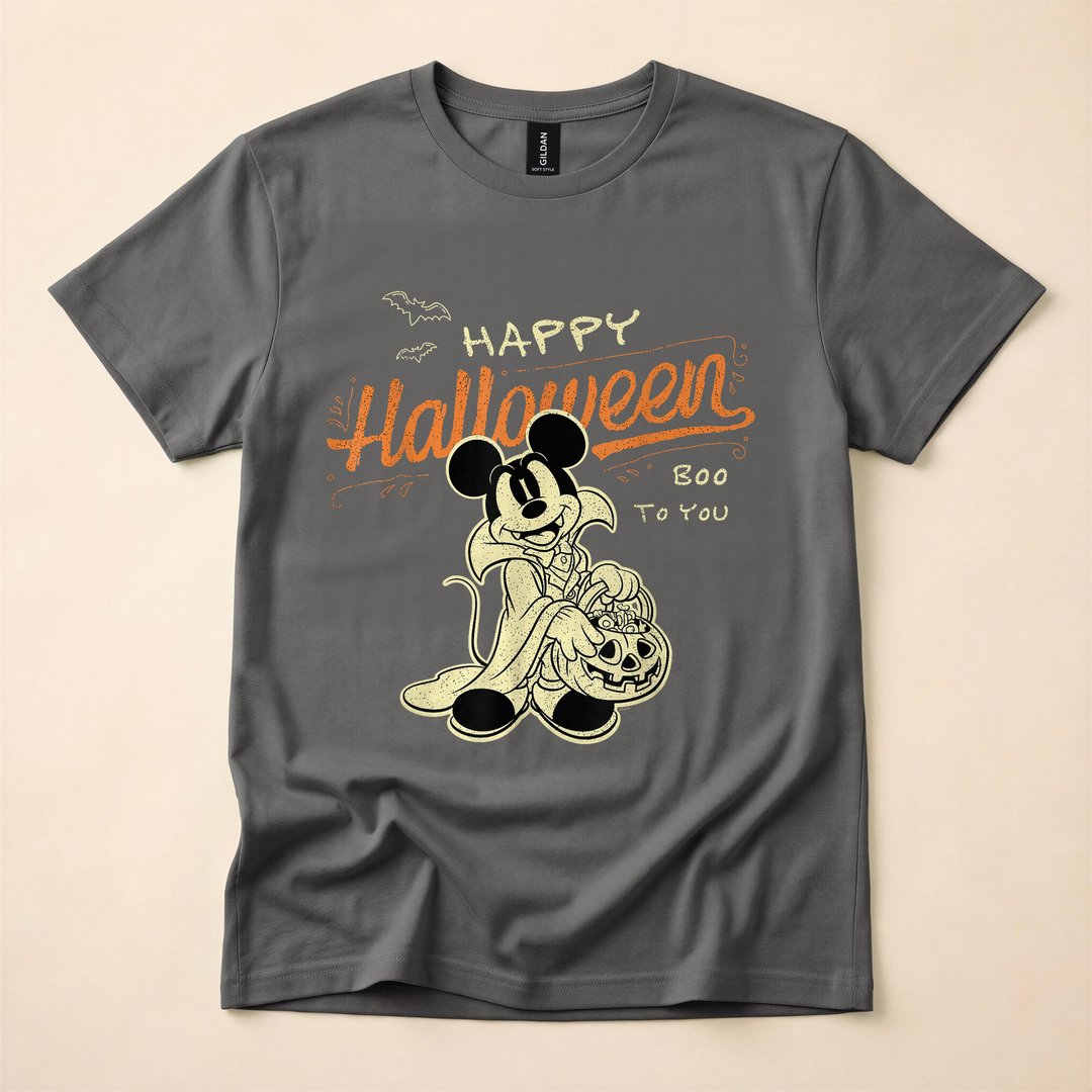 Mickey Mouse Vampire Boo to You Halloween T-Shirt - photo 5