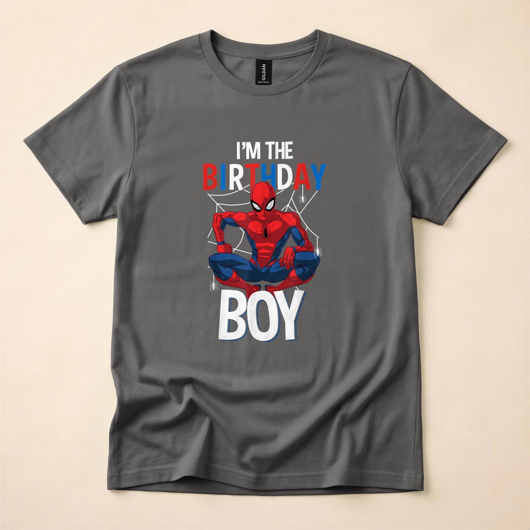 Spider-Man I'm the Birthday Boy Classic T-Shirt - photo 5
