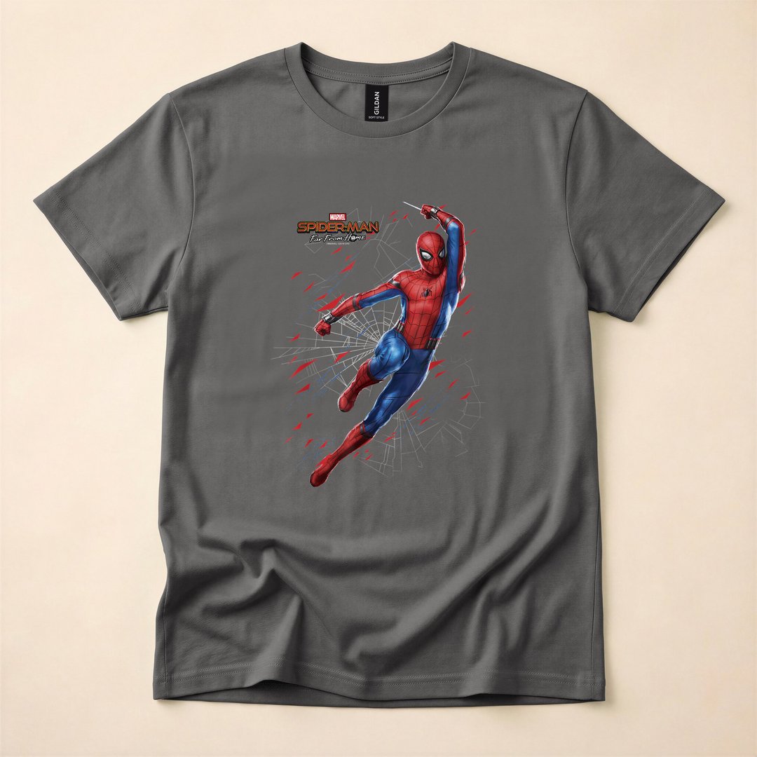 Spider-Man Far From Home Shattered Portrait T-Shirt - photo 5