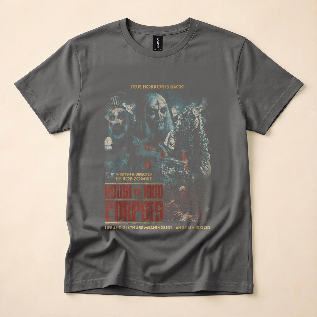Rob Zombie Horror Movie Collage Poster T-Shirt - photo 5