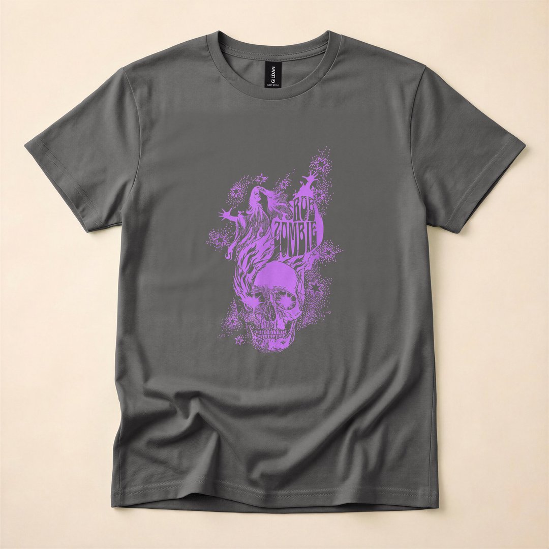 Rob Zombie Spectral Sheri Horror Art T-Shirt - photo 5